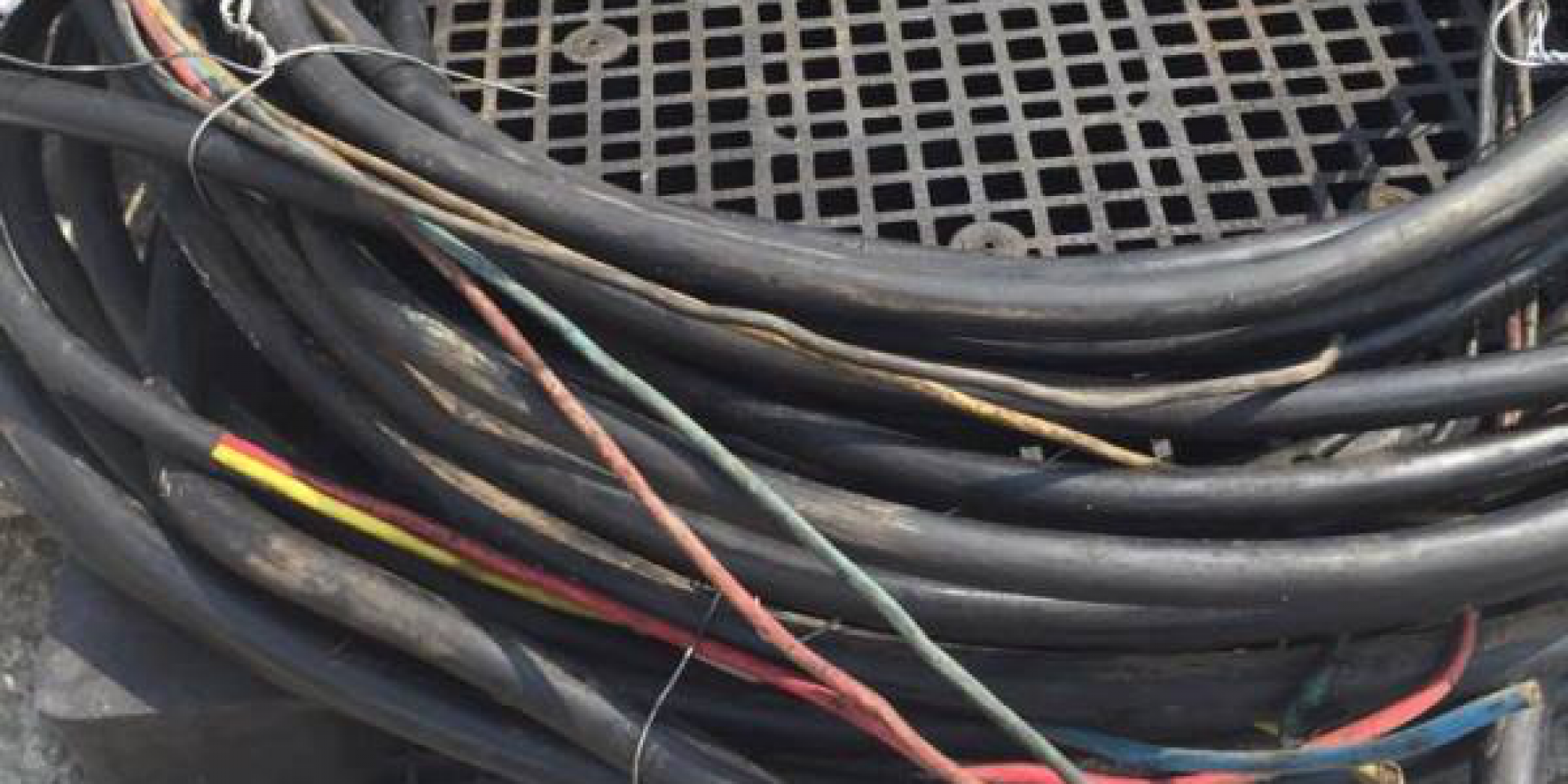 Power Cable scrap from Factory